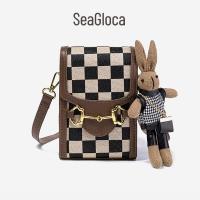 ราคา Seagloca ใหม่ กระเป๋าสะพายไหล่แฟชั่น ผ้าแคนวาส ลายสก็อต สไตล์เกาหลี เรียบง่าย สําหรับสตรี No.1274 (18623525258)