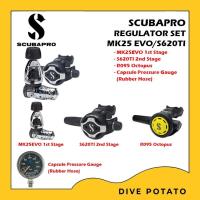ราคา (ผ่อน0%) SCUBAPRO MK25 EVO/ S620Ti Regulator Set (21451255065)