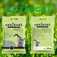 ราคา ❣️ทรายเต้าหู้7️⃣ลิตร กลิ่นชาเขียว ทรายแมว coziecat (1ถุง) เก็บกลิ่นดีเยี่ยม (929795888)