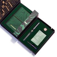 ราคา LAMY x STARBUCKS FOUNTAIN PEN NOTEBOOK SET 2022 LIMITED EDITION (ปากกาลามี่ ด้ามสีเขียวเข้มคลิปสีดำ) (26217455482)