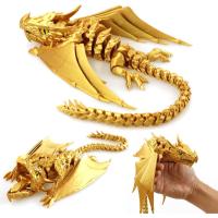 ราคา มังกรพิมพ์ 3D มีปีก, ของเล่นมังกรอยู่ไม่สุข, สัตว์พิมพ์ 3D, โมเดลมังกรคริสตัลปีกแบบประกบยืดหยุ่น, ตกแต่งสํานักงานที่บ้านเดสก์ท็อปสัตว์เลี้ยง (41965526189)