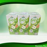 ราคา น้ำผักผลไม้รวม ผสมผักใบเขียว40% ยูนิฟ 180 มล (6กล่อง) Mixed Vegetable And Fruit Juice Mixed With 40% Green Leafy Vegetab (25466325561)
