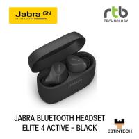 ราคา HEADSET (หูฟัง) Jabra Bluetooth Headset Elite 4 Active - Black ของใหม่ประกัน 2ปี (21416688032)