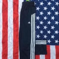 ราคา กางเกง Adidas ผ้าวอร์ม มือสอง สีกรม แถบขาว กางเกงวอร์มราคาถูก สำหรับผู้ชาย และผู้หญิง (Second-hand Adidas Trousers) (3152771299)