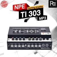 ราคา NPE TI 303 MP3 Teaching Amplifier USB Bluetooth แอมป์ห้องประชุม แอมป์ห้องเรียน TI303 PA SOUND CENTER (17087730543)