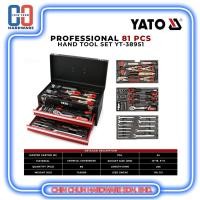 ราคา YATO TOOL BOX KIT 81PCS-(YT-38951) (26340029599)