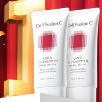 ราคา Cell Fusion C Laser UV Sunscreen 35ml+35ml SPF50+ PA++++ K Beauty Skincare Face Sunscreen (28385455409)