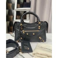 ราคา Used in good Balenciaga mini city สี เทาเข้มหมุดทอง // ซื้อปี 15 (23253006235)