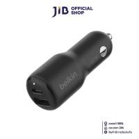 ราคา CAR CHARGER (หัวชาร์จในรถยนต์) BELKIN BOOSTCHARGE DUAL CAR CHARGER 42W (CCB005QCBK) (28812899078)