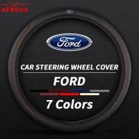 ราคา Ford ปลอกหุ้มพวงมาลัยหนังนุ่ม สากล 38 ซม. ปลอกพวงมาลัยรถ ป้องกันลื่น หุ้มพวงมาลัยรถยนต์ สำหรับ Ford Ranger Raptor Everest Focus MK2 MK3 Mustang Escape Fiesta Ecosport (41661981277)