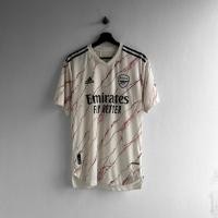 ราคา เสื้อบอล ARSENAL 2020 2021 AUTHENTIC PLAYER ISSUE FOOTBALL SHIRT AWAY ADIDAS FH7803 MENS แท้มือสอง100% (28641074294)