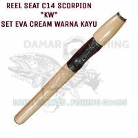 ราคา SCORPION C14+ "KW" REEL SEAT SET EVA - REEL SEAT HANDLE SET EVA - REEL SCORPION MODEL ROD (23675462143)