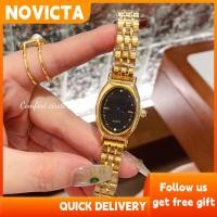 ราคา Ctr Quartz นาฬิกาผู้หญิง สายเหล็ก แฟชั่นวงรี (40719486241)