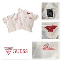 ราคา Guess เสื้อคอปกสีขาว ปักตัวอักษรGuess สีชมพู เสื้อคอปกแขนสั้นเด็กผู้หญิง G6 (17698213828)