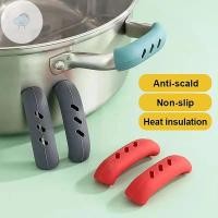 ราคา สอง 2ชิ้นซิลิโคนกระทะจับฉนวนกันความร้อนครอบคลุม/หม้อหูคลิปเรือกลไฟหม้อปรุงอาหารจับผู้ถือลื่นครัวเครื่องมือ ไทย (26757555504)