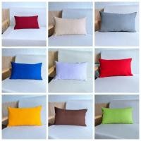 ราคา ขนาดใหญ่โยนปลอกหมอนขนาดใหญ่สีบริสุทธิ์ผ้าฝ้ายผ้าใบสี่เหลี่ยมเอวปลอกหมอนปลอกหมอนอิงตกแต่งปลอกหมอน (26803511604)