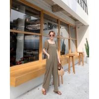ราคา จั้มสูทขายาวผ้าลินิน (7559925379)