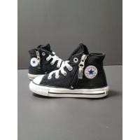 ราคา รองเท้าเด็กมือสองConverseAllStarหุ้มข้อสีดำไซส์14cm. (5166793945)