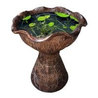 ราคา อ่างน้ำดินเผา 14นิ้ว พร้อมขาตั้ง อ่างดินเผาเลี้ยงปลา อ่างดินเผาปลูกบัว อ่างดินเผาเคลือบ รับประกันสินค้า (19283275021)