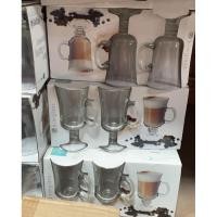 ราคา แพ็ค 3 ใบ แก้วกาแฟใส ใส่ไอติม มีหูจับ (4579648623)