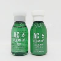 ราคา [Etude House] AC Clean up Toner & Lotion แพคคู่ ขนาด 15ml + 15ml. (931308392)