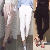 ราคา กางเกงผ้าฮานาโกะ : สีดำ, สีขาว (13575124)