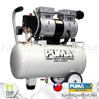 ราคา ปั๊มลมโรตารี่ 1.2hp 40L. PUMA OS-40 silent oil free compressor (3715925344)