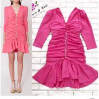 ราคา เดรสสั้น ชมพูหวาน ป้ายWidelia@real sz.M (Used) (2243782917)