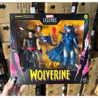 ราคา Hasbro Marvel legends Marvel Wolverine Psylocke Wolverine 50th Anniversary X-Men Double Set Action Figure Hand-made Model (43751204151)