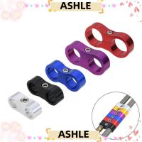 ราคา ASHLE Universal ท่อแยก, Braid ท่อ Clam อลูมิเนียม Divider Clamp, AN4/AN6/AN8/AN10 Double Hole Oil Line Clamp อลูมิเนียมสายแยก Fitting (29941338895)