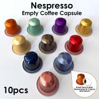 ราคา แคปซูลกาแฟเปล่า เนสเพรสโซ 10ชิ้น / แคปซูลกาแฟเปล่า / รีฟิล (44210235804)