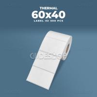 ราคา กระดาษสติ๊กเกอร์ฉลากบาร์โค้ดความร้อน 60x40 มม. 500 ชิ้น (42572694622)