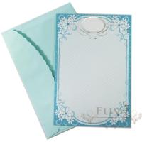 ราคา ﻿Fumi การ์ดแต่งงาน การ์ดเปล่า หน้าเดียวพร้อมซอง 4x6 นิ้ว 200 ชุด (6615352257)