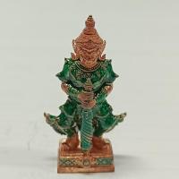 ราคา ท้าวเวสสุวรรณ หลวงพ่อทอง ศิษย์เอกพ่อคูณ วัดบ้านไร่ รุ่น ยกฐานะทองนำโชค เนื้อทองแดง ลงยาเขียว หมายเลข 325 (16120474571)