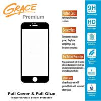 ราคา Grace Premium Apple iPhone 6/6s Tempered glass - Full Screen - Full Glue 2018 - Black Trim (44420745434)
