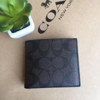 ราคา Coach F74993 Compact ID Wallet In Signature กระเป๋าสตางค์