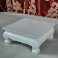 ราคา โต๊ะหมู่บูชาพระจิ๋ว 7x7 นิ้ว สีขาว (21374104381)