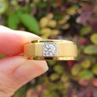 ราคา แหวนเพชรเม็ดเดี่ยว สวยๆค่ะ ชายหญิงใส่ได้ เราการันตีเรื่องราคา เจ้าของขายเอง ของหลุดจำนำ (13685940532)