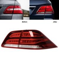 ราคา Facelift ดูอัพเกรดไฟท้าย LED โคมไฟด้านหลังเปลี่ยนสําหรับ Benz M‐Class W166 ML63 AMG 2012 ถึง 2015 รถหยุดแสง (24863938424)