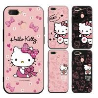 ราคา OPPO A7 2018 A12 A5S AX7 AX5S CPH1901 CPH1903 CPH1905 การ์ตูน Kitty รูปแบบ Soft TPU กรณี (27489830329)