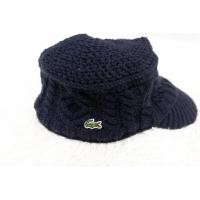 ราคา หมวกไหมพรม Vintage LACOSTE Cable Knitted Beanie Cap (40670607783)