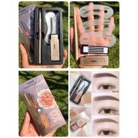 ราคา ดินสอเขียนคิ้ว+แผ่นบล็อคคิ้ว3ทรง+ไส้ดินสอ3แท่งNovo (4814537859)