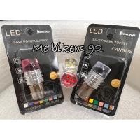 ราคา Me bikers 92 1 ชิ้น ไฟถอยหลัง LED ไฟเบรค หลอดไฟมอเตอร์ไซค์ ไฟเบรค คลิปกระพริบ (41219362647)