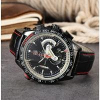 ราคา Tag heuer สินค้าใหม่ Men Quartz Movement Unique Multi-Function Dial Swiss Classic Watch (28358105875)