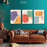 ราคา (1 เซ็ต 3 รูป) กรอบรูปแต่งบ้าน แต่งผนัง มินิมอล พร้อมตัวแขวน ขนาด30x40cm (23319814409)