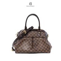 ราคา [ของแท้] LV TREVI BROWN DAMIER CANVAS GHW มีใบรับประกัน ตรวจสอบได้ทุกใบ ✅ (26188808396)