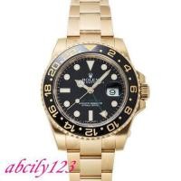 ราคา Rolex Greenwich 116718LN 116718 LN แผ่นหน้าดำ 40 มม. 18K สีเหลืองทอง (7018201826)