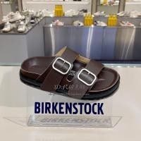 ราคา Birkenstock Birkenstock Cork รองเท้าแตะหนังแท้หญิง Birkenstock Joint Buckle สวมใส่ด้านนอกรองเท้าแตะกีฬา Arizona (26491720425)