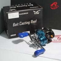 ราคา รอกหยดน้ำตีเหยื่อปลอม VIVA DARKMOON หมุนซ้าย เทา / หมุนขวา ฟ้า (6990624270)