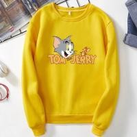 ราคา BK-155-O เสื่อแขนยาวคอกลม พิมพ์ลายการ์ตูนน่ารัก เสื้อกันหนาวแฟชั่นเกาหลี ใส่ได้ทุกฤดู สีครบไซส์ครบ (7463529272)